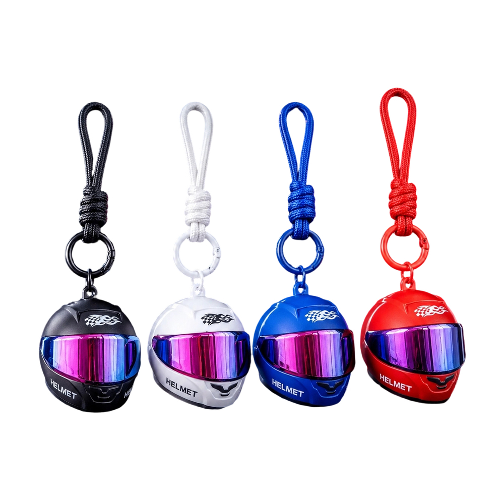 Bicycle Chain - Gantungan Kunci Helm Warna-Warni Keren Dengan
