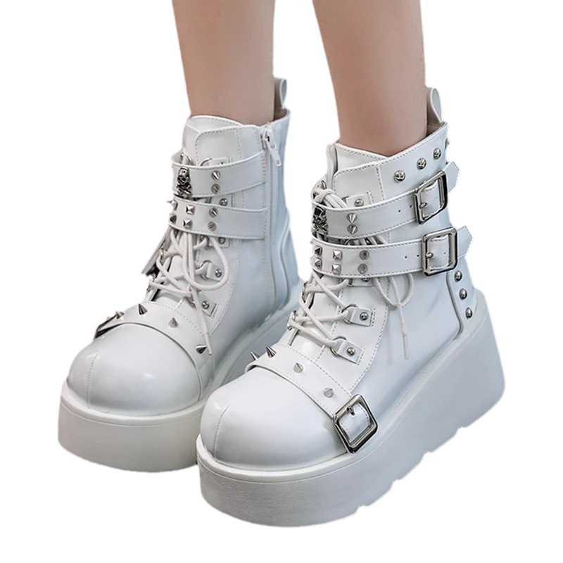 Sepatu Bot Pergelangan Kaki Pu - Motorcycle Chain ulasan dan harga