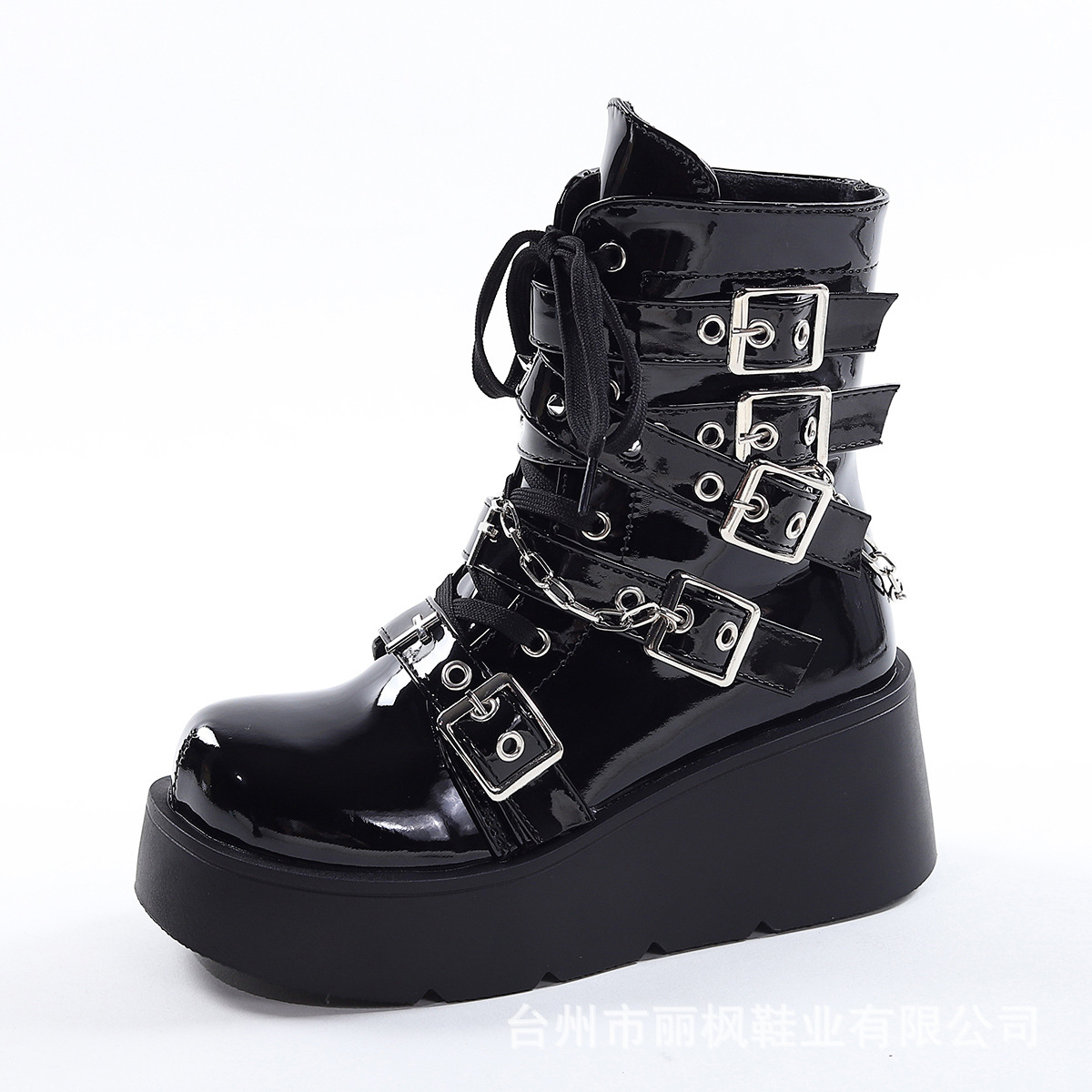Sepatu Bot Pergelangan Kaki Pu - Motorcycle Chain ulasan dan harga