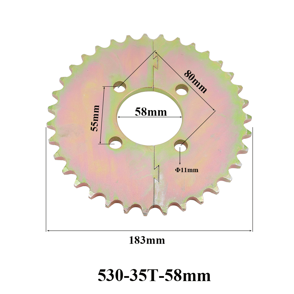 Sproket Belakang Sepeda Motor  - 530 Chain ulasan dan harga